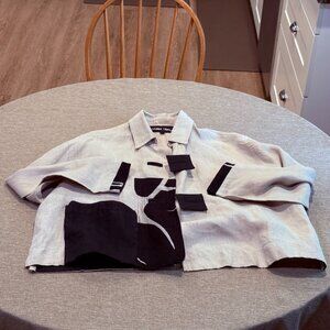 Lauren Vidal Linen Jacket